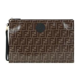 FENDI/芬迪 女士大号其它涂层面料手拿包 8N0178 A5K4