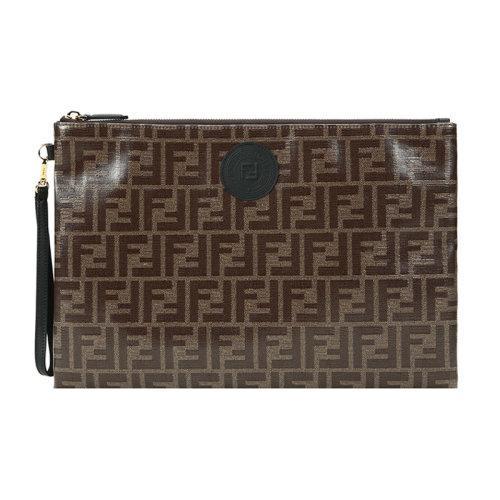 FENDI/芬迪 女士大号其它涂层面料手拿包 8N0178 A5K4 商品图0