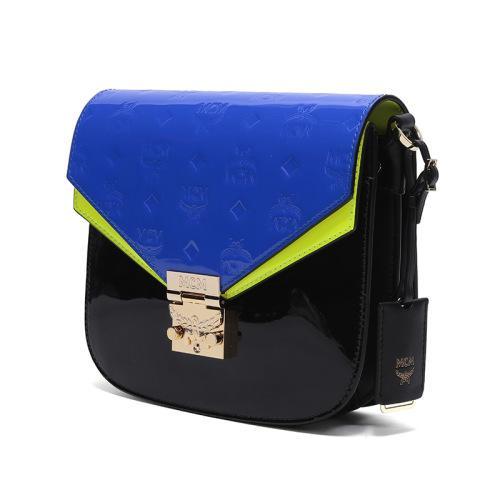 【国内现货】MCM/MCM女士Patricia系列女士漆皮小号单肩斜挎包MWS9SPA51 商品图1