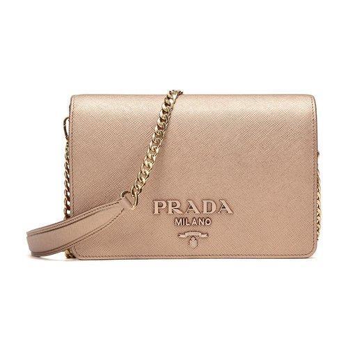 【现货秒发】PRADA/普拉达 女士单肩包 牛皮手拿包斜挎  1BP012 NZV V DWO 商品图0