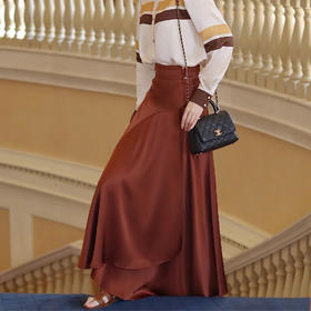 睐气质不规则设计感半裙 690073