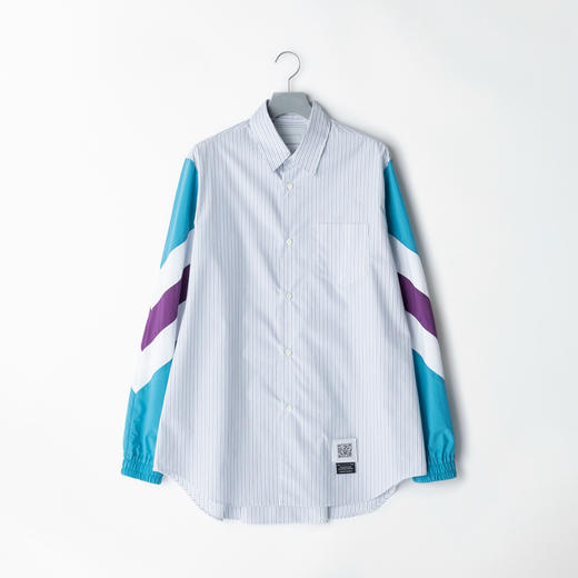 Fumito Ganryu  windbreaker shirt  袖子拼接防风衬衫夹克 外套 商品图4