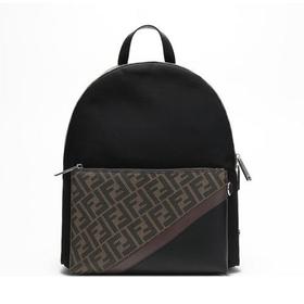 【国内现货】FENDI/芬迪 男士织物/配皮/PU双肩包7VZ042A9XT