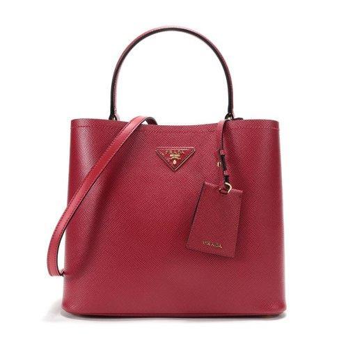 PRADA/普拉达 女士Double系列牛皮手提单肩斜挎包 1BA211 2ERX 商品图0