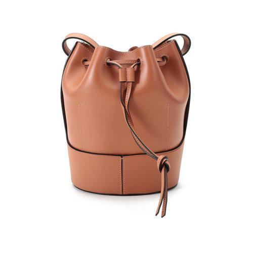 【国内现货】LOEWE/罗意威 女士Balloon系列小号牛皮革单肩斜挎包水桶包抽绳包 326 75AC31 商品图2