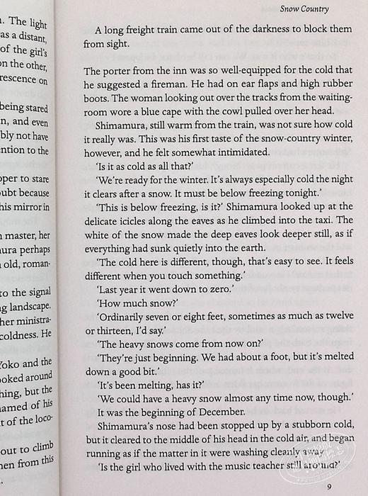 预售 【中商原版】川端康成 雪国 英文原版 Snow Country (Penguin Modern Classics) Kawabata 日本经典文学 商品图6