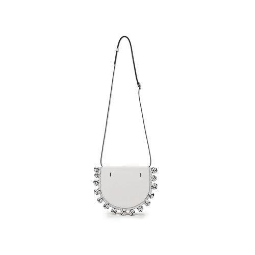 【国内现货】LOEWE/罗意威 女士HEEL系列牛皮绳结单肩斜挎包腰包 126 54AV01 商品图7