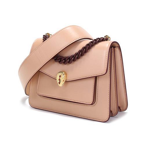 BVLGARI/宝格丽 女士SERPENTI FOREVER系列皮革小号蛇头扣手提单肩斜挎包 290982 商品图1