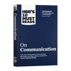 哈佛商业评论管理必读 意在沟通 英文原版 HBR's 10 Must Reads on Communication 英文版原版书籍 进口英语书