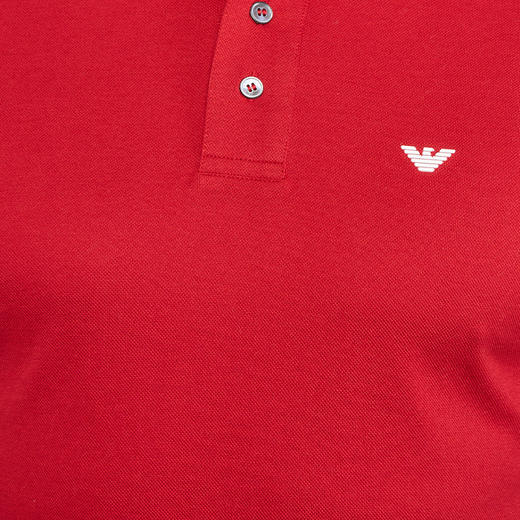 EMPORIO ARMANI 阿玛尼 男士短袖T恤 红色 8N1FQ2 1JTKZ 0356 商品图2