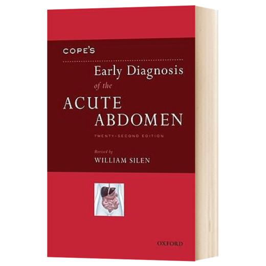 应付急性腹tong的早期诊断 第22版 英文原版 Cope's Early Diagnosis of the Acute Abdomen 英文版 进口英语书籍 商品图1
