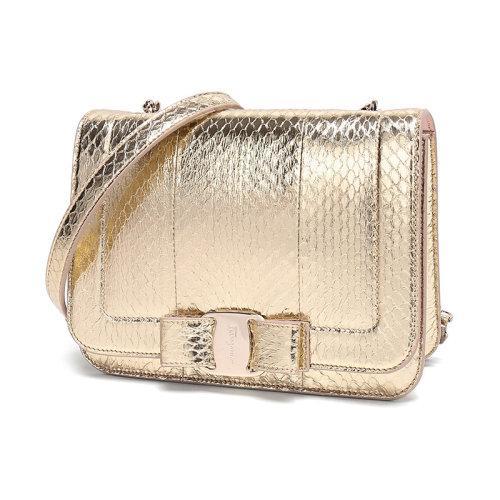 【现货秒发】Salvatore Ferragamo/菲拉格慕 女士VARA RW系列皮质单肩斜挎包 21G920 商品图1