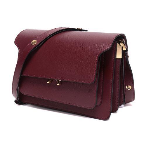 【国内现货】MARNI/玛尼 女士皮革单肩斜挎包 SBMPN09NO1 LV520 商品图1