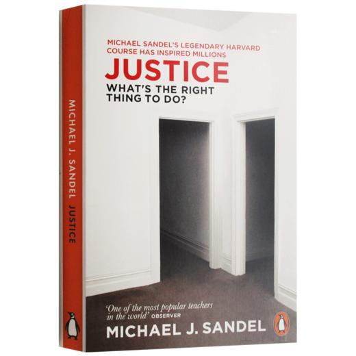 正版 Justice 公正 英文原版 迈克尔桑德尔公开课 What's the Right Thing to Do 做哪些事是正确 进口经管励志书籍 罗辑思维书单 商品图2