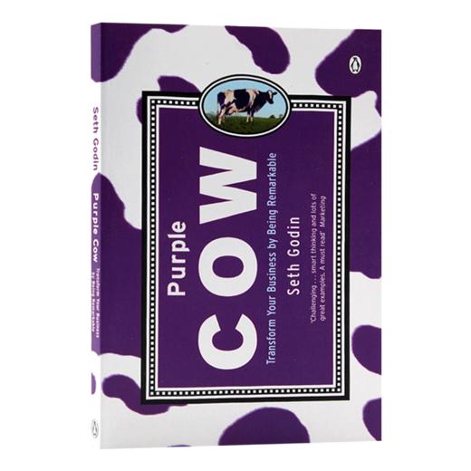 紫牛 英文原版 Purple Cow 经管类经典书籍 市场营销理念 经济管理 赛斯高汀 Seth Godin 英文版进口原版英语书 商品图3