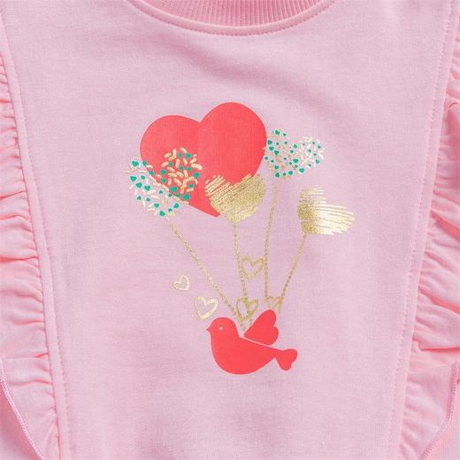 贝贝怡童装女童卫衣可爱甜美卡通动漫高档网红新款卫衣套头上衣 商品图8