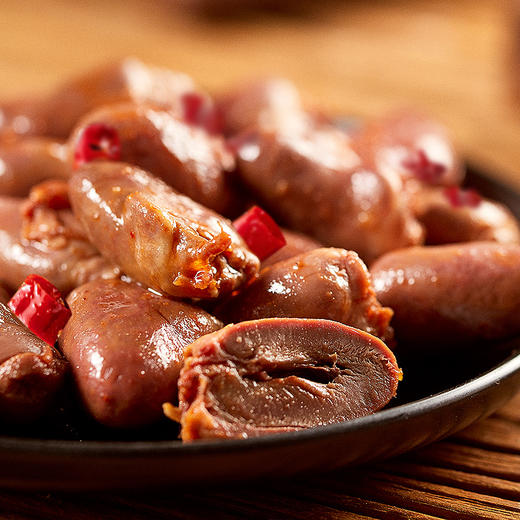 阿达嘎牌傣味卤鸡心80g/袋 商品图1