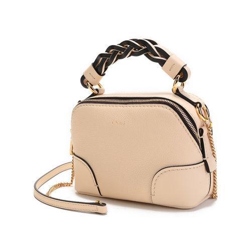 CHLOE/克洛伊 2021款 女士迷你款Daria系列牛皮手提单肩斜挎包链条包 CHC20WS362C62 商品图11