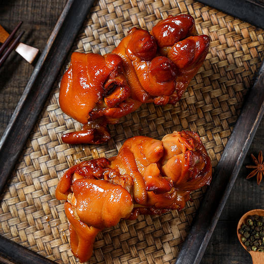 阿达嘎牌傣味卤猪蹄125g/袋 商品图2