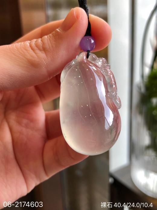 玻璃飘翠福瓜裸石【06-2174603】具体价格微信咨询 商品图5