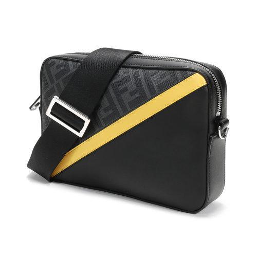 【现货秒发】FENDI/芬迪 男士涂层织物/配皮单肩斜挎包 7M0286 A9XS 商品图1