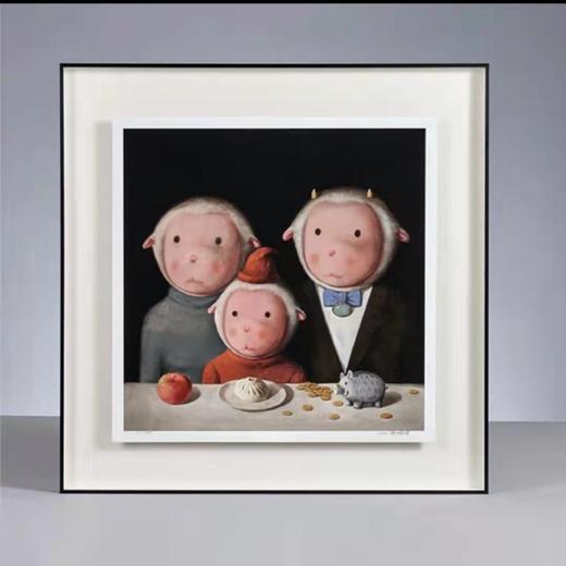 杨媛媛《三口之家》版画 商品图0