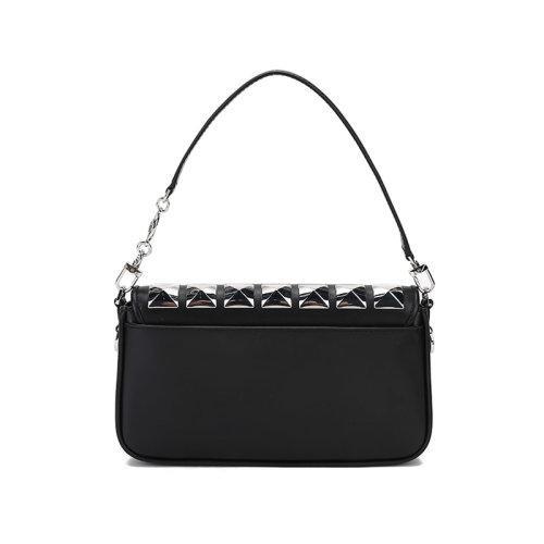 Michael Kors/迈克·科尔斯【22春夏新款】女士BRADSHAW系列皮革铆钉装饰手提单肩斜挎包腋下包小号 30H1S2BL0L 商品图6