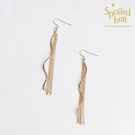 SpoiledBrat Jewelry 流苏系列 旋转耳环 商品图2