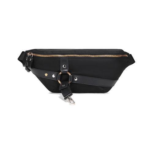 【国内现货】VERSACE/范思哲 2021款 男士织物BONDAGE胸包斜挎包腰包 DFB8429 DNY24 商品图0