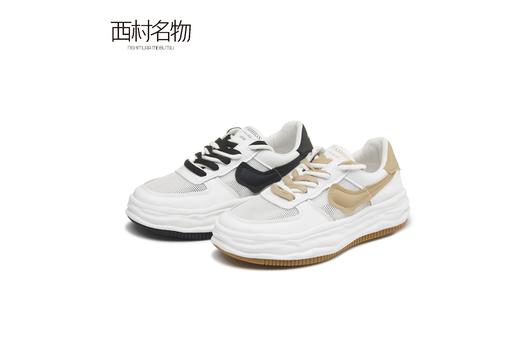 西村名物2022春夏新款轻便女款网面运动鞋X22AM10141 商品图0