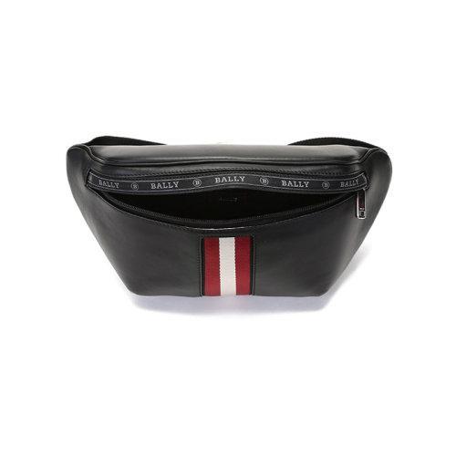BALLY/巴利【21秋冬新款】男士Highpoint系列皮质胸包斜挎包腰包条纹 HAKAB 商品图8