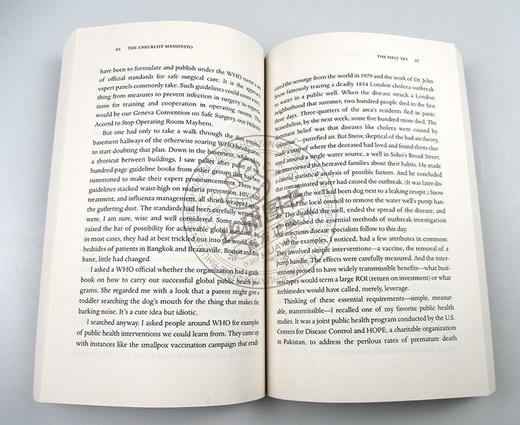 清单革命 英文原版 The Checklist Manifesto 阿图葛文德医生 进口原版英语书籍 全英文版 商品图1