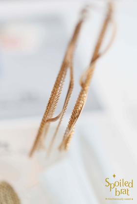 SpoiledBrat Jewelry 流苏系列 旋转耳环