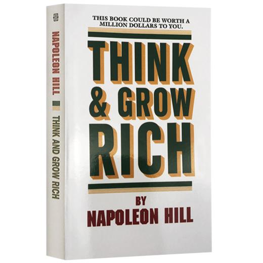 正版 思考致富 英文原版 Think and Grow Rich 全英文版心理学书籍 拿破仑希尔 经典励志 进口英语书 商品图1