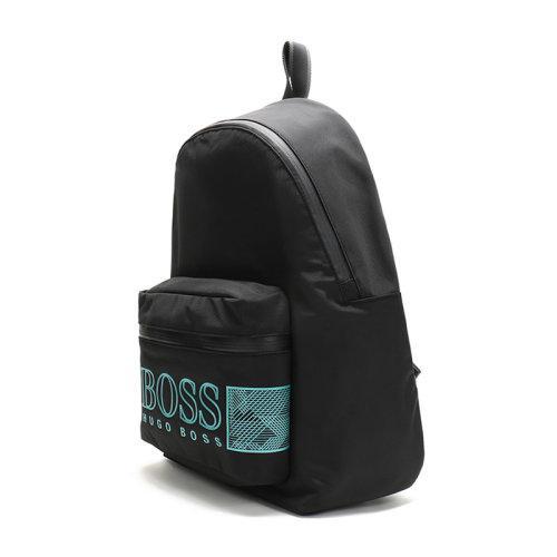 【国内现货】HUGO BOSS/雨果博斯 男士LOGO图案织物双肩包 50434812 商品图1