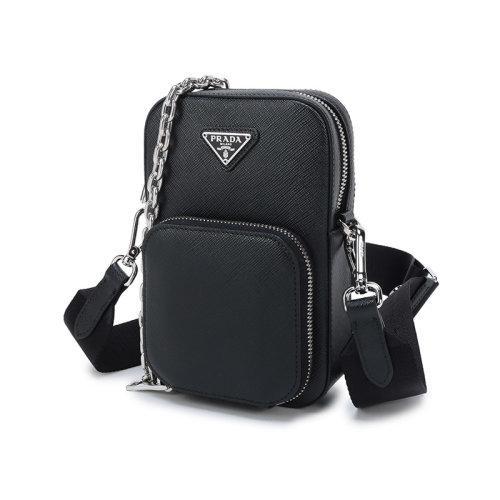 【国内现货】PRADA/普拉达 2021款 女士迷你款皮革手提单肩斜挎包 1BH183 NZV 商品图1