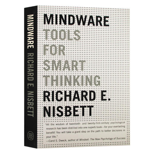 逻辑思维 拥有智慧思考的工具 英文原版 Mindware Tools for Smart Thinking Richard E Nisbett 理查德尼斯贝特 英文版进口英语书 商品图0