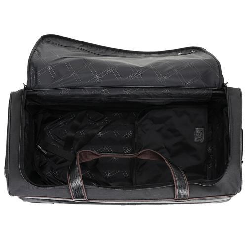 Longchamp/珑骧 Boxford系列中号滚轮式旅行袋织物/配皮拉杆箱行李箱 1445 080 商品图4