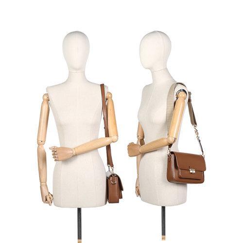 Michael Kors/迈克·科尔斯 2021款 MK女包 BRADSHA系列中号牛剖层皮革单肩斜挎包信封包 30S1G2BM2L 商品图9