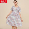 小护士睡衣女睡裙新疆棉夏季家居服薄款短袖碎花宽松休闲可外穿家居裙JMQ042 商品缩略图1