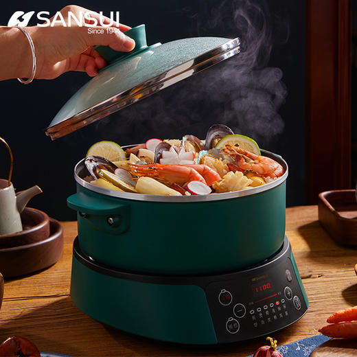 【自营】SANSUI电火锅  多功能电火锅SHG-3018 商品图1