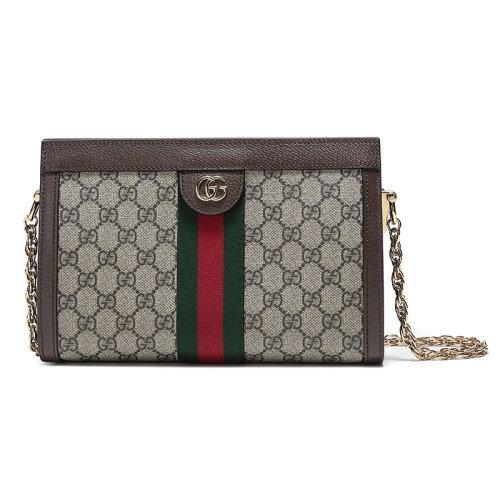 GUCCI/古驰 女士Ophidia系列人造帆布/配皮小号单肩包 503877 K05NG 商品图0