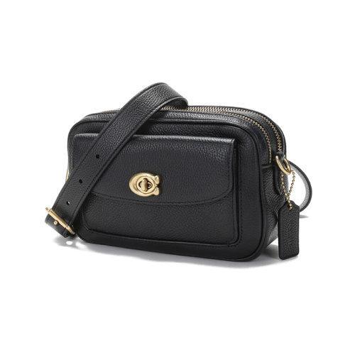 COACH/蔻驰 2021款 女士皮革WILLOW单肩斜挎包相机包 C0823 商品图1