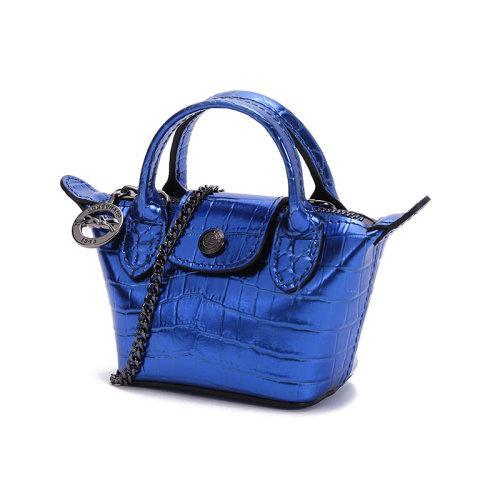 Longchamp/珑骧 2021春夏 女士LE PLIAGE CUIR系列迷你款牛皮手提单肩斜挎包链条包零钱包 10099 HVC 商品图7