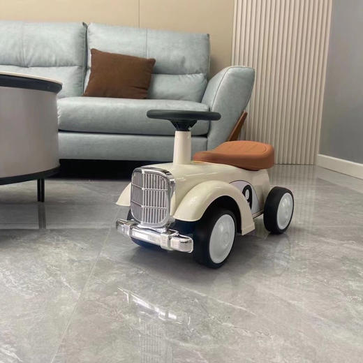 星潮复古儿童滑行车溜溜车妞妞车防侧翻静音轮1-2-6 商品图0