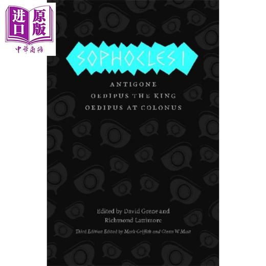 预售 【中商原版】索福克勒斯 卷1 芝加哥大学 希腊悲剧译文系列 英文原版 Sophocles I Sophocles 商品图0