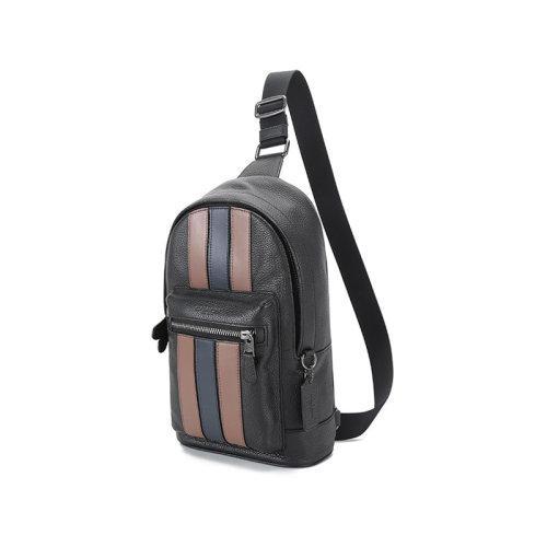 COACH/蔻驰 2021款 男士皮革WEST校园风单肩斜挎包胸包 3180 商品图1