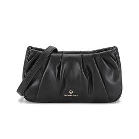 Michael Kors/迈克·科尔斯 2021款 MK女包小号HANNAH系列聚氨酯/织物单肩斜挎包手拿包 30T1GNNC1U