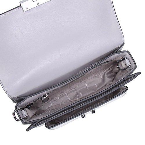 【现货秒发】MichaelKors/迈克·科尔斯MK女包SLOANEDITOR系列条纹图案皮质大号单肩包30F8TS9L9X 商品图4