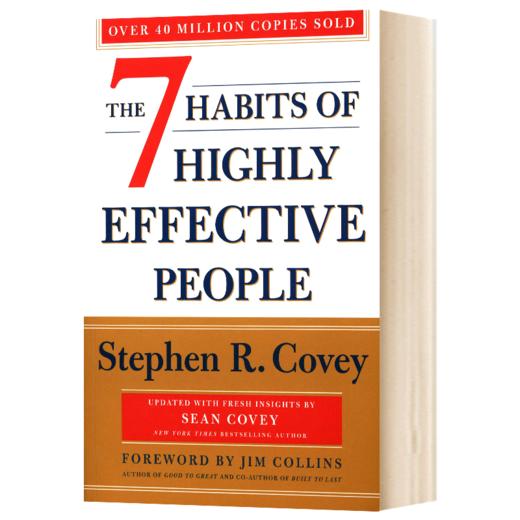 高效能人的七个习惯 英文原版 The 7 Habits of Highly Effective People 生活自助 修订版 30周年纪念版 英文版进口原版英语书籍 商品图1